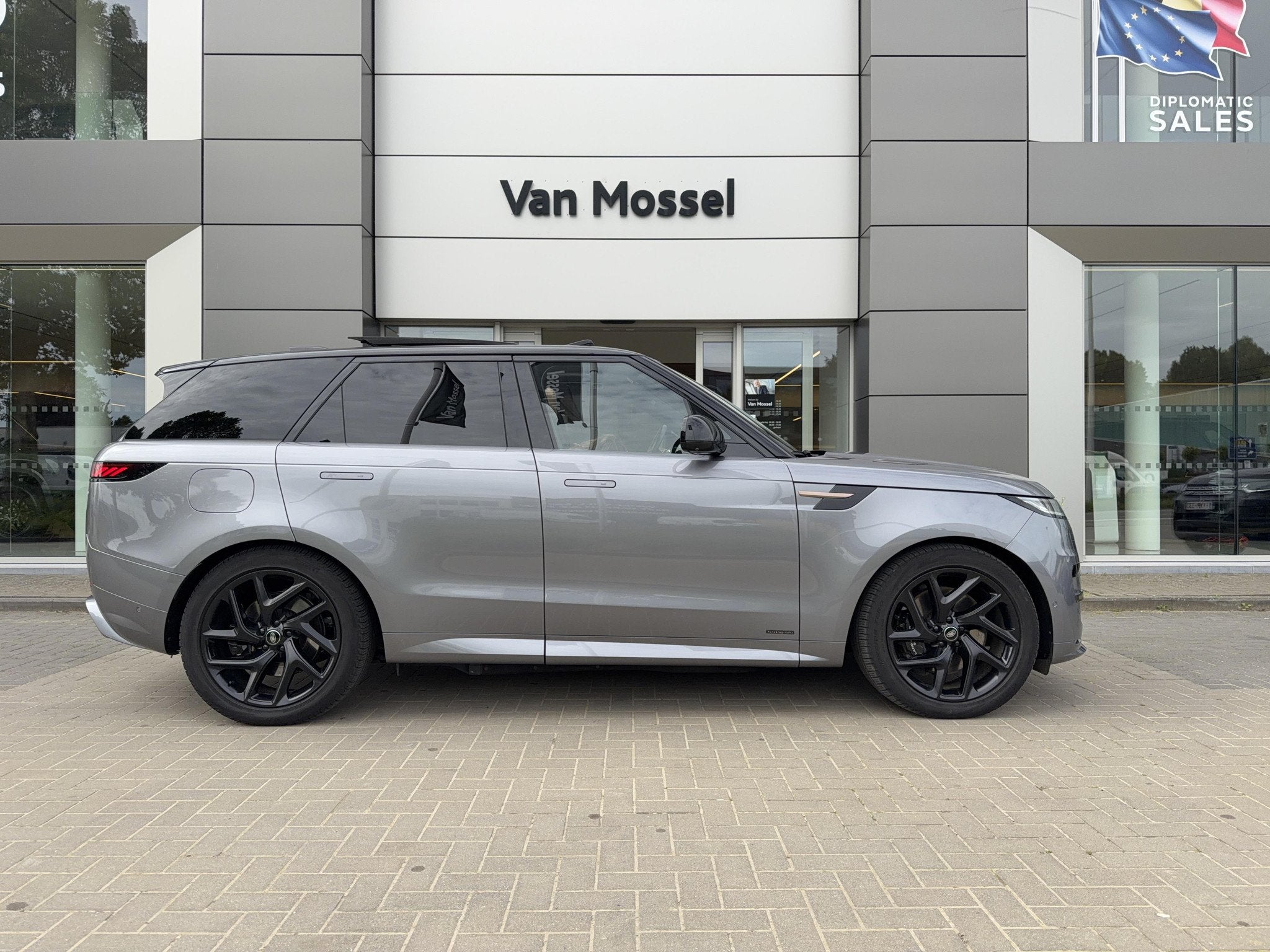 Land Rover Range Rover Sport P510e Autobiography, Autos, Cuir, Argent ou Gris, Achat, Euro 6
