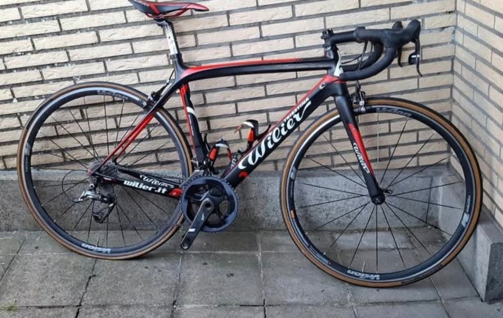 Velo wilier carbonne, Carbon, Heren, 49 tot 53 cm, Zo goed als nieuw