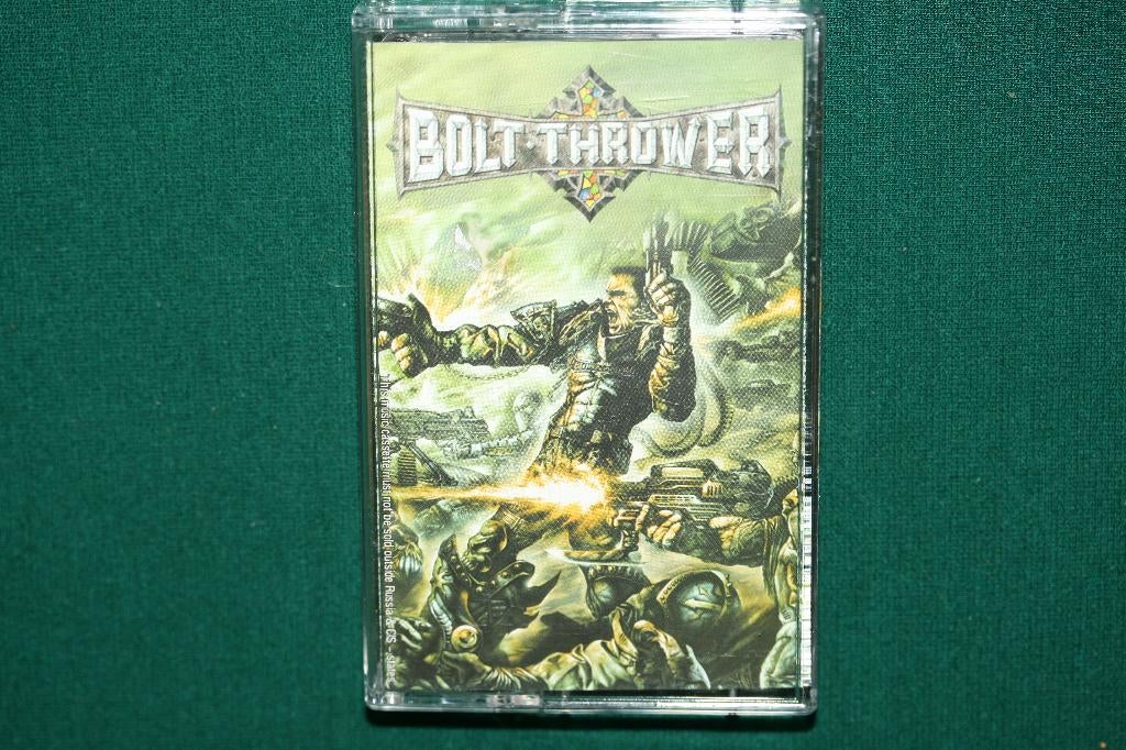 Bolt Thrower - Honour Valour Pride, Cd's en Dvd's, Cassettebandjes, Ophalen of Verzenden, Gebruikt, Rock en Metal, 1 bandje