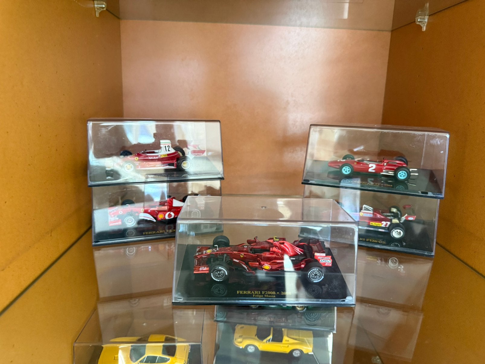Miniatuur ferrari collectie, Enlèvement