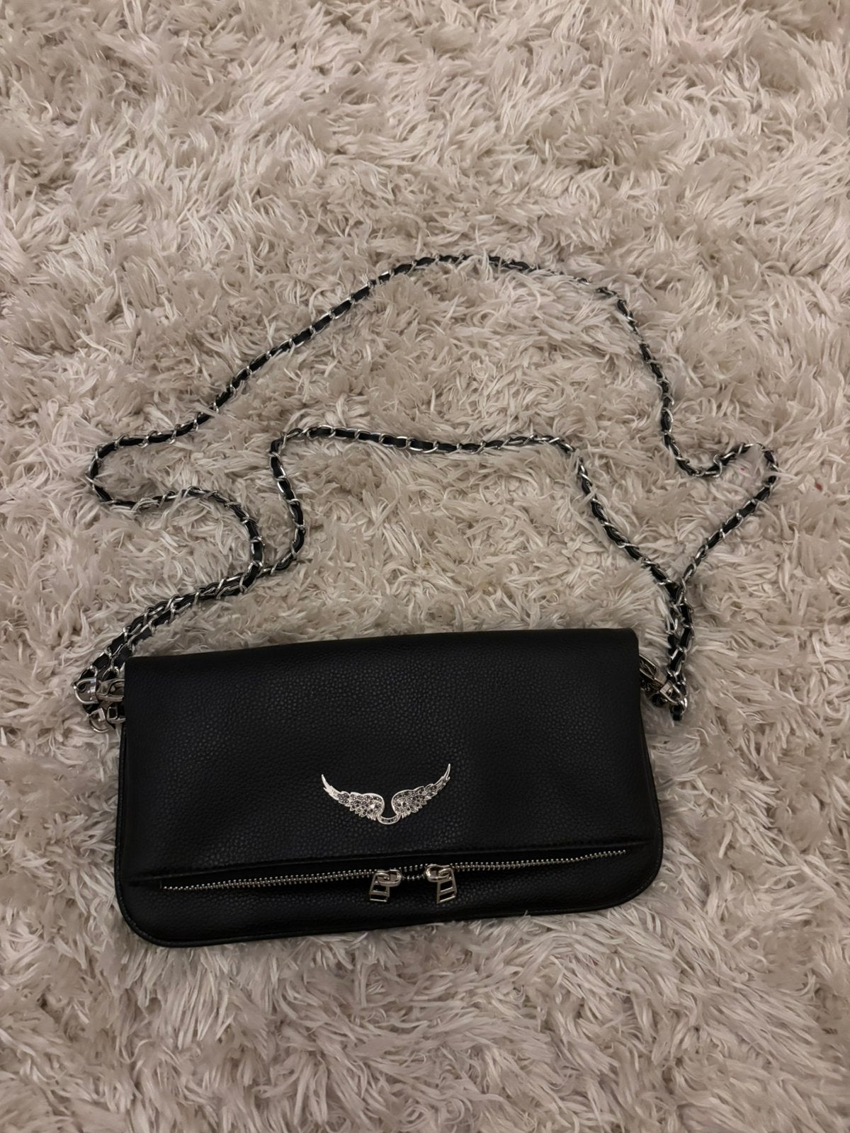 Zadig en voltaire tasje, Enlèvement ou Envoi, Neuf, Noir, Sac à bandoulière