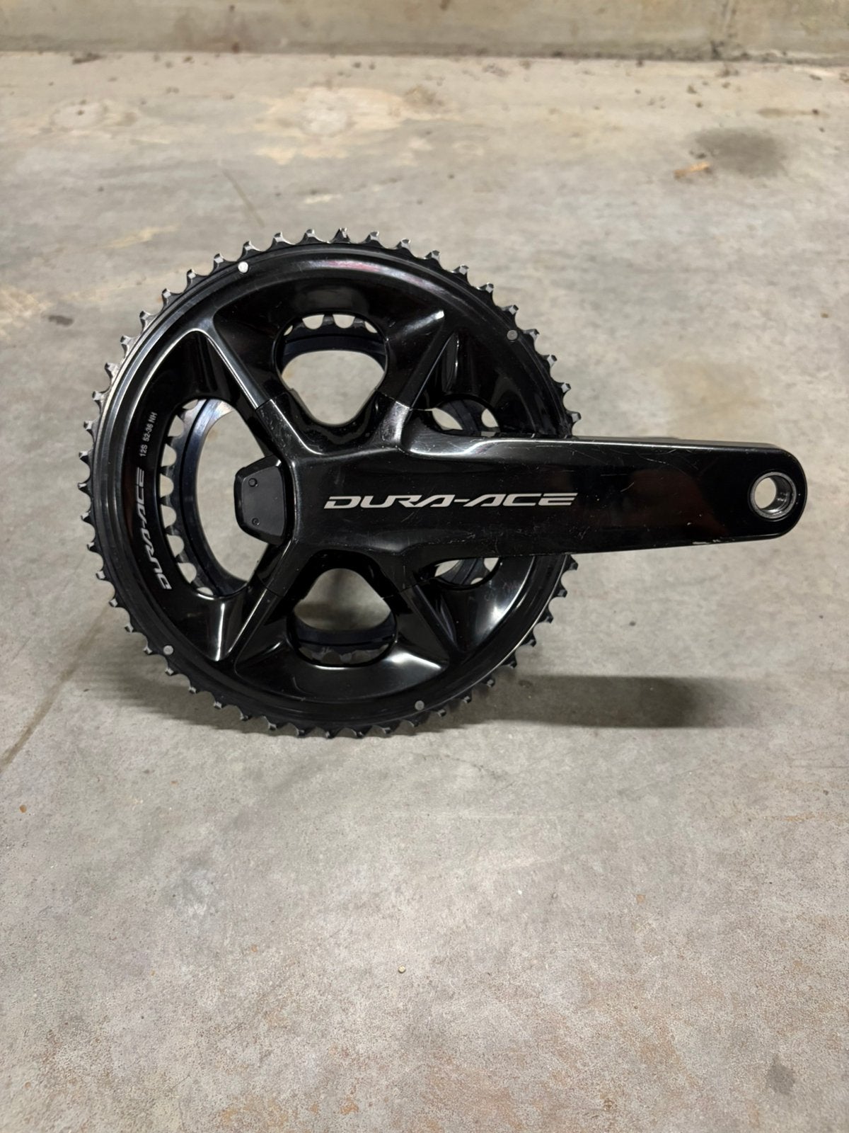 Shimano Dura Ace powermeter - in goede staat, Fietsen en Brommers, Crankstel of Pedalen, Gebruikt, Ophalen of Verzenden, Gravelbike