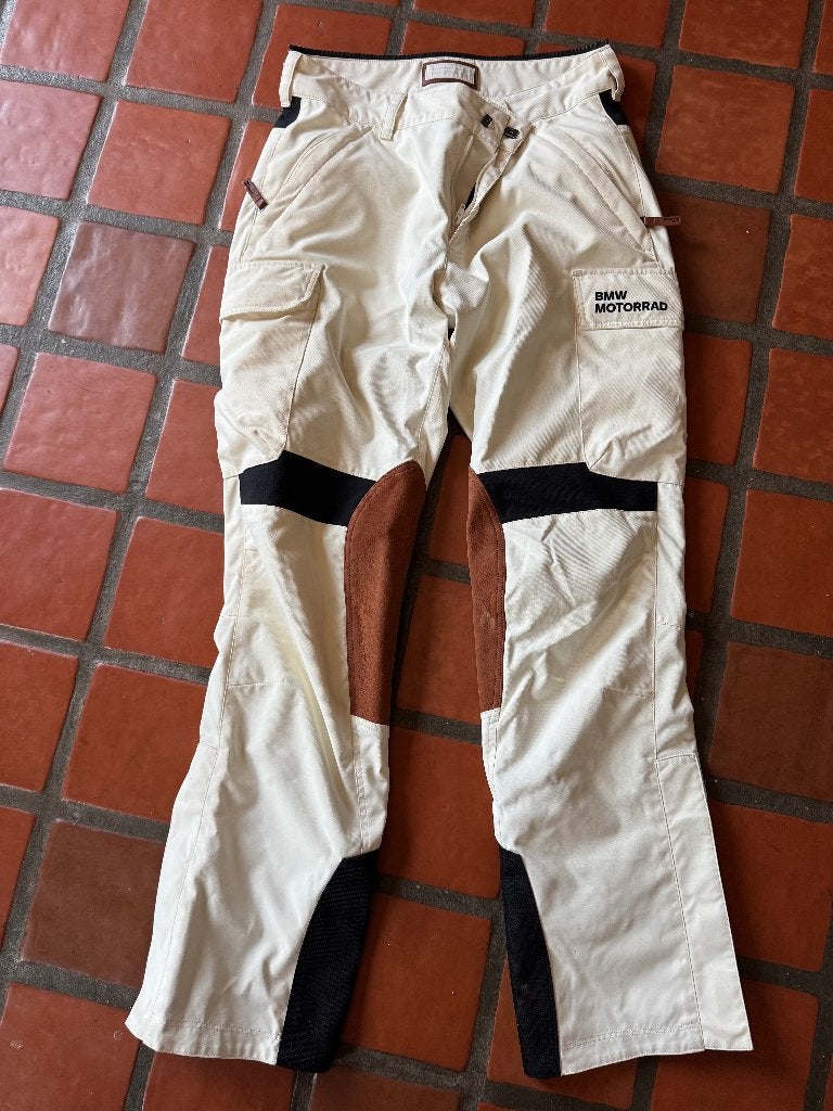 Motorbroek WIT BMW GS ADRAR maat 50, Motoren, BMW Motorrad, Heren, Ophalen of Verzenden, Broek | textiel