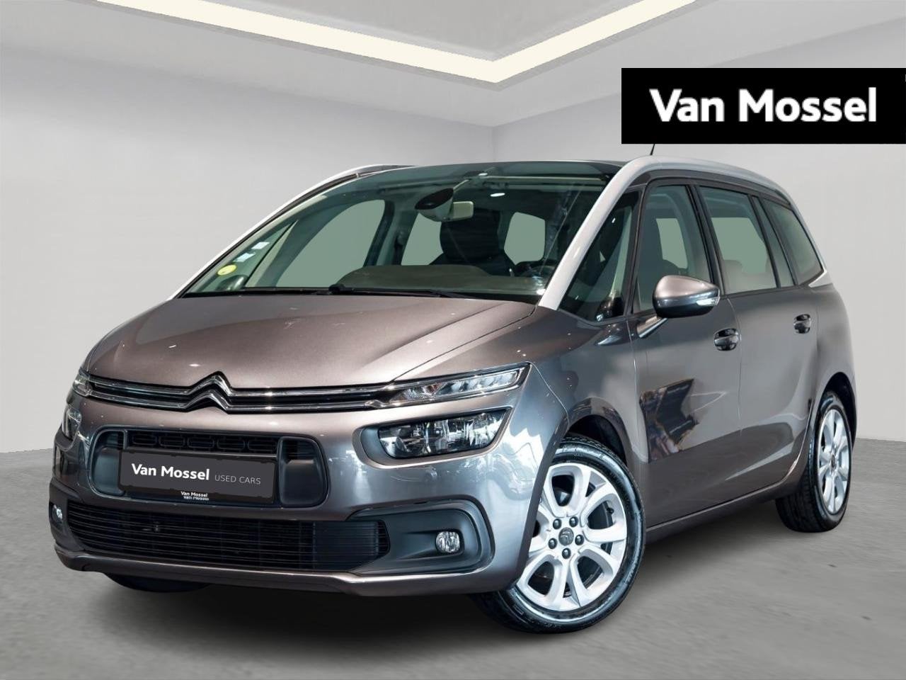 Citroën C4 Spacetourer 2.0 BlueHDi 160 S&S EAT8 Shine 7 ZIT, Auto's, Gebruikt, 4 cilinders, Automatische klimaatregeling, 124 g/km