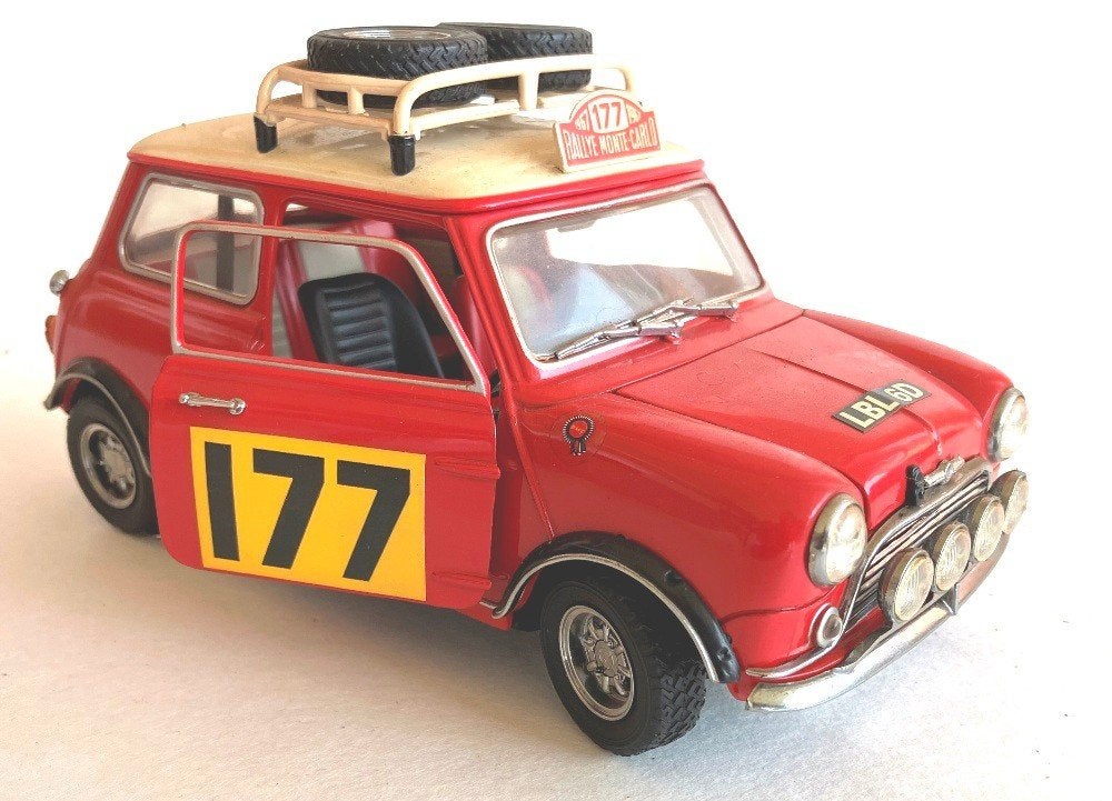 Mini Cooper S Monte Carlo handtekening John Cooper Kyosho., Hobby en Vrije tijd, Modelauto's | 1:18, Ophalen of Verzenden, Zo goed als nieuw