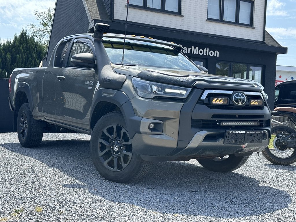 2.8 D-4D 4WD Extra Cab *Elek Winsch*Apple carpl*, Automaat, Beige, Leder, Bedrijf