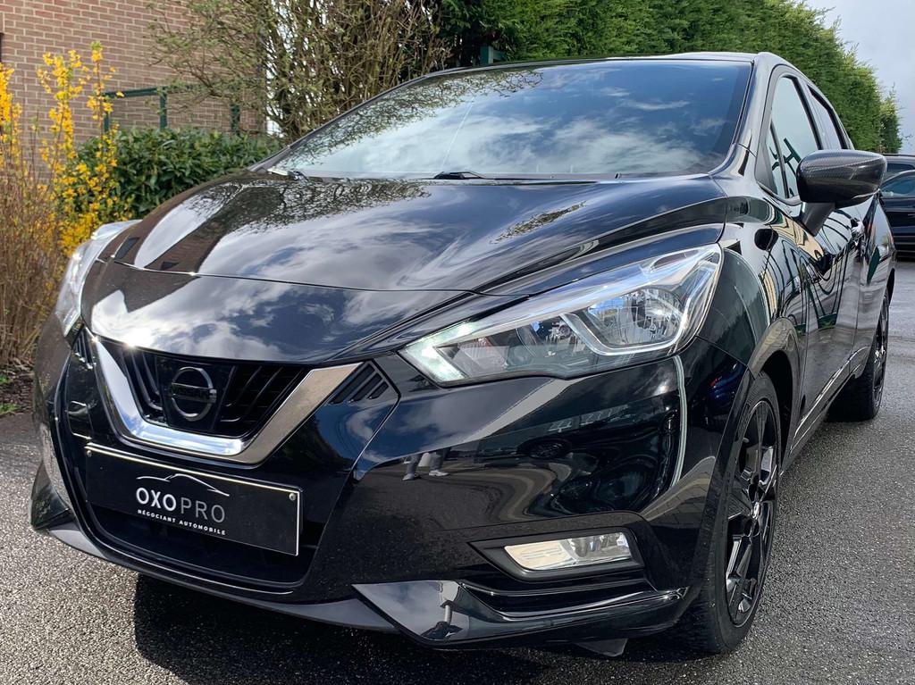 Nissan Micra N-Sport 1.0i 100CV / PACK SPORT / FULL OPTIONS, Auto's, Voorwielaandrijving, Gebruikt, Zwart, 5 deurs