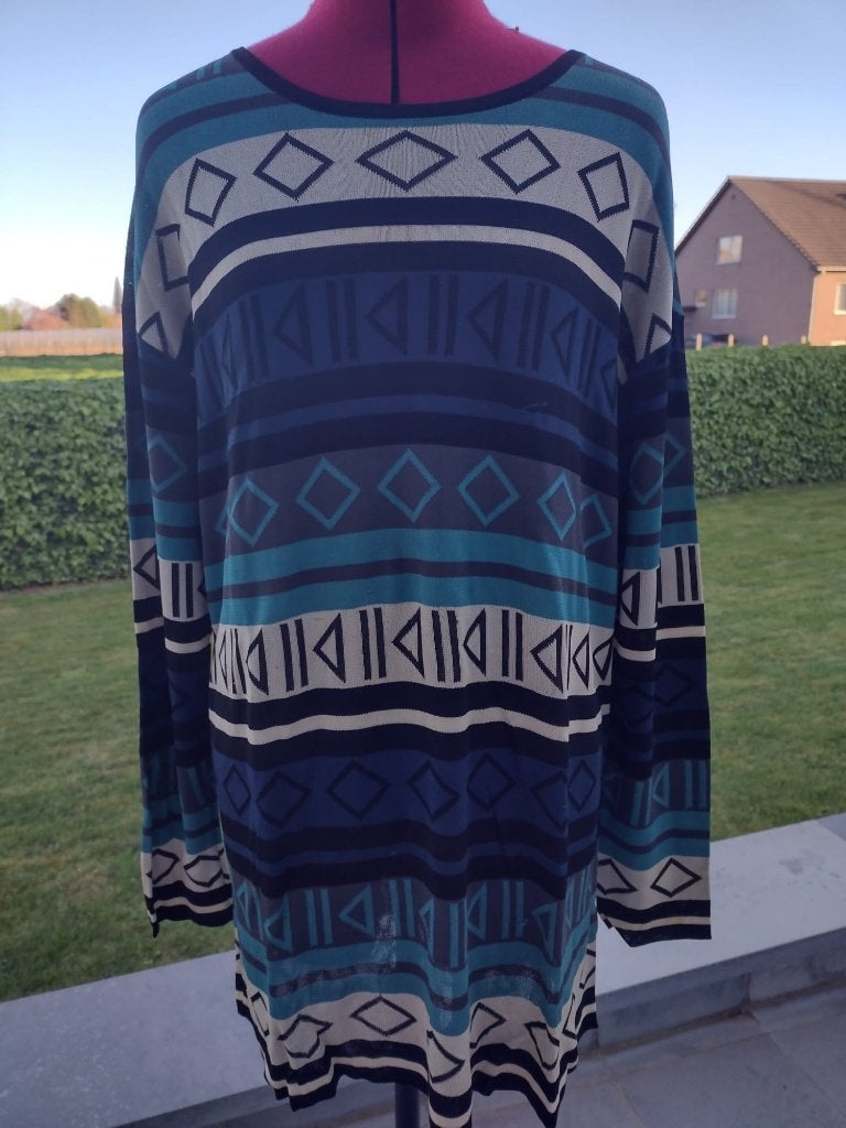 Mini-robe/tunique vintage Dorothée Bis (T3/L), Taille 38/40 (M), Au-dessus du genou, Dorothée Bis, Comme neuf