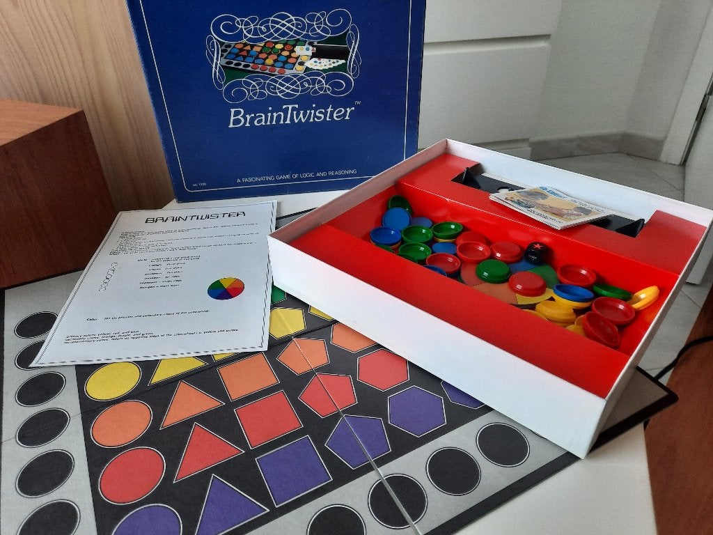 Gezelschapsspel Braintwister., Een of twee spelers, Ophalen, Nieuw, Orda