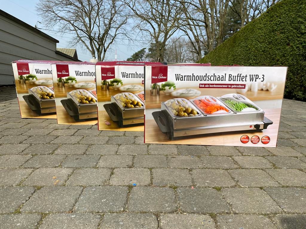 warmhoudschalen zo goed als nieuw, Ophalen, Gebruikt, Overige typen