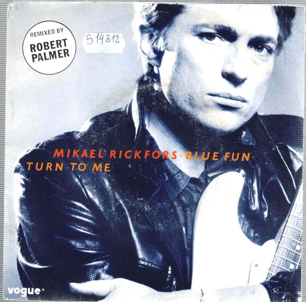 Vinyl, 7"  /  Mikael Rickfors – Blue Fun / Turn To Me, Enlèvement ou Envoi, Autres formats, Autres types