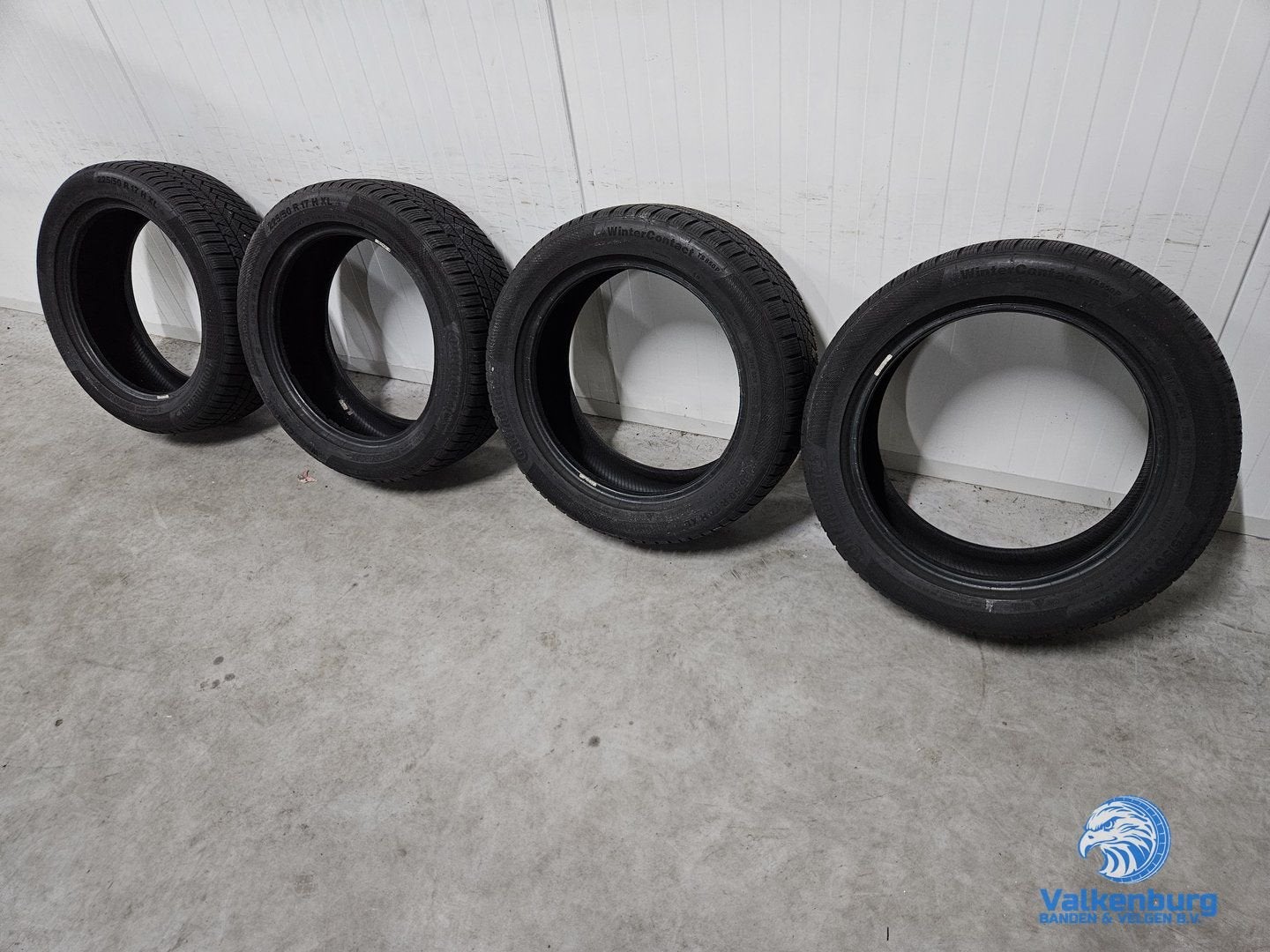 6-7mm! Winterbanden 225/50R17 Continental WinterContact TS85, Autos : Pièces & Accessoires, Pneus & Jantes, Pneus hiver, Véhicule de tourisme