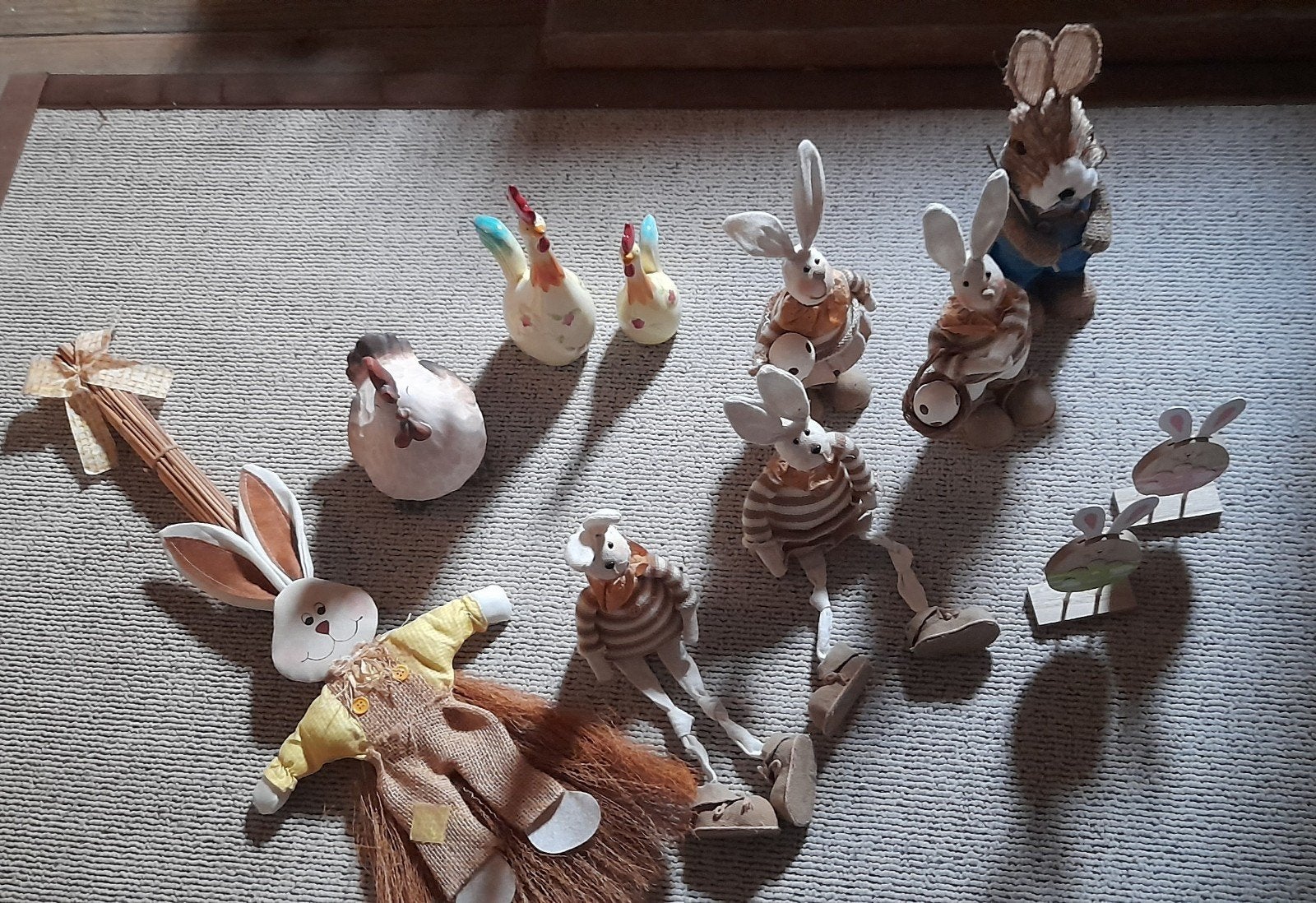 Paasdecoratie, Ophalen