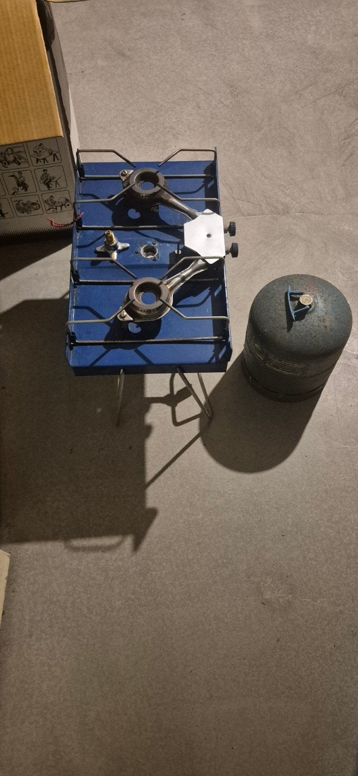 rechaud de campaging pliable, Enlèvement, Utilisé