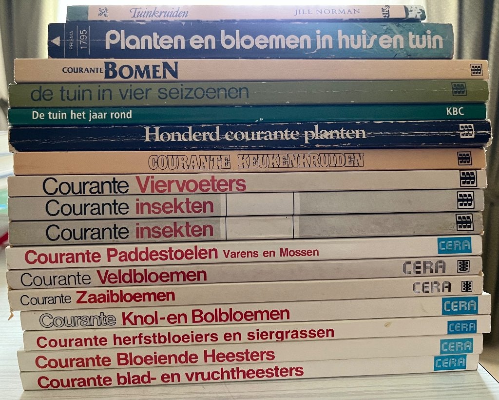 Tuinboeken, Ophalen, Gelezen