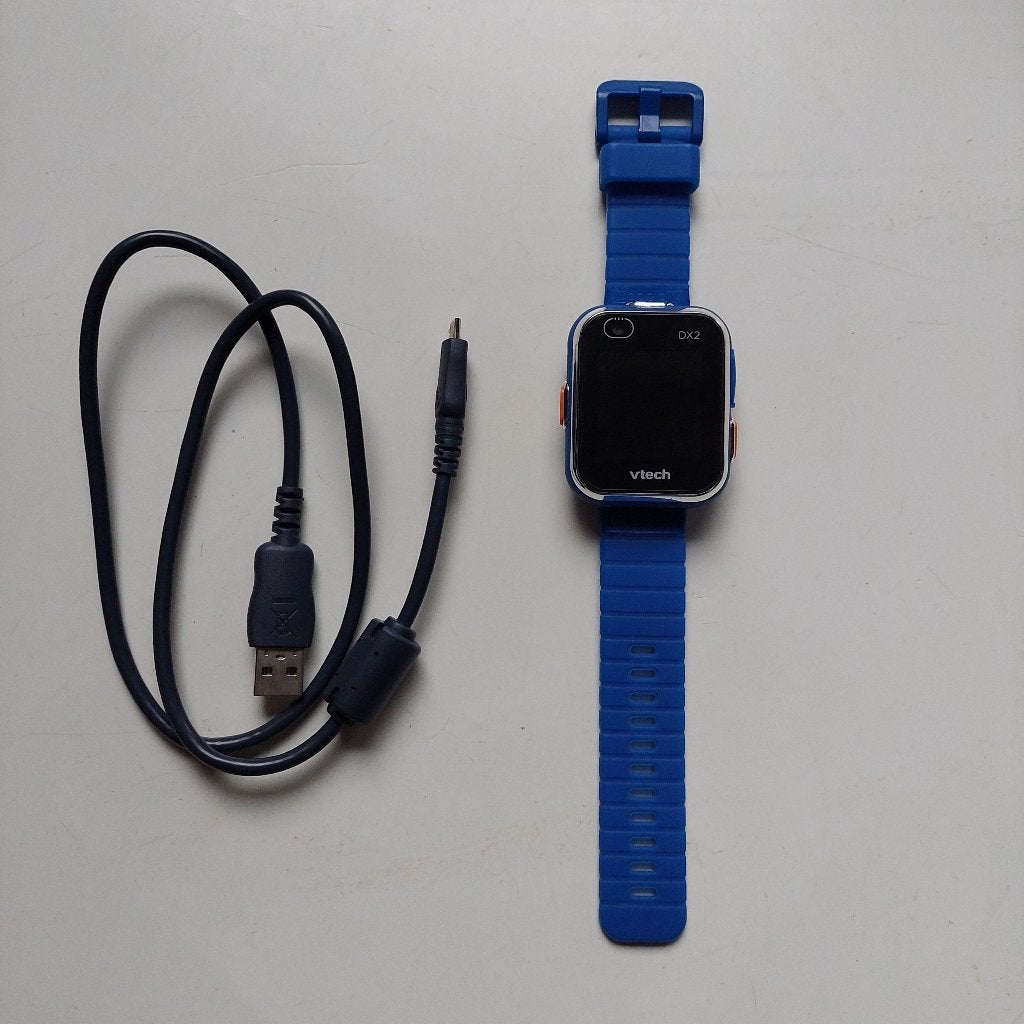 VTech Kidizoom Smartwatch DX2 Blauw, Ophalen of Verzenden, Zo goed als nieuw, Blauw, Jongen of Meisje