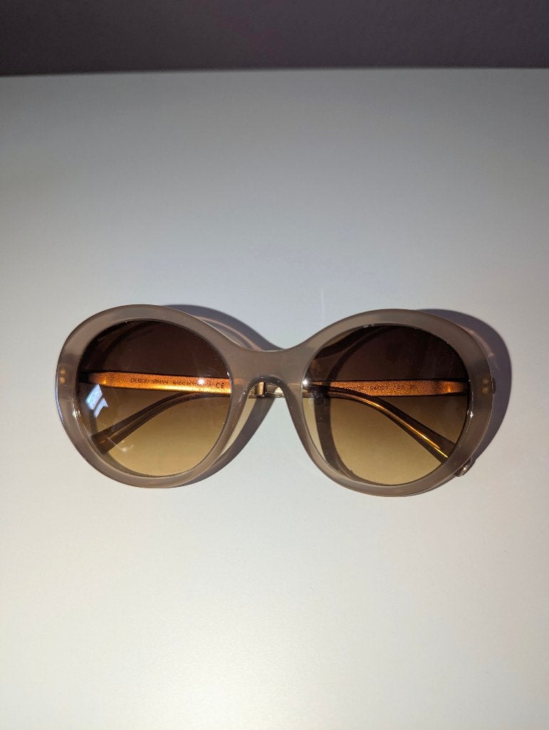 Lunettes de Soleil Giorgio Armani, Autres marques, Enlèvement ou Envoi, Beige, Utilisé