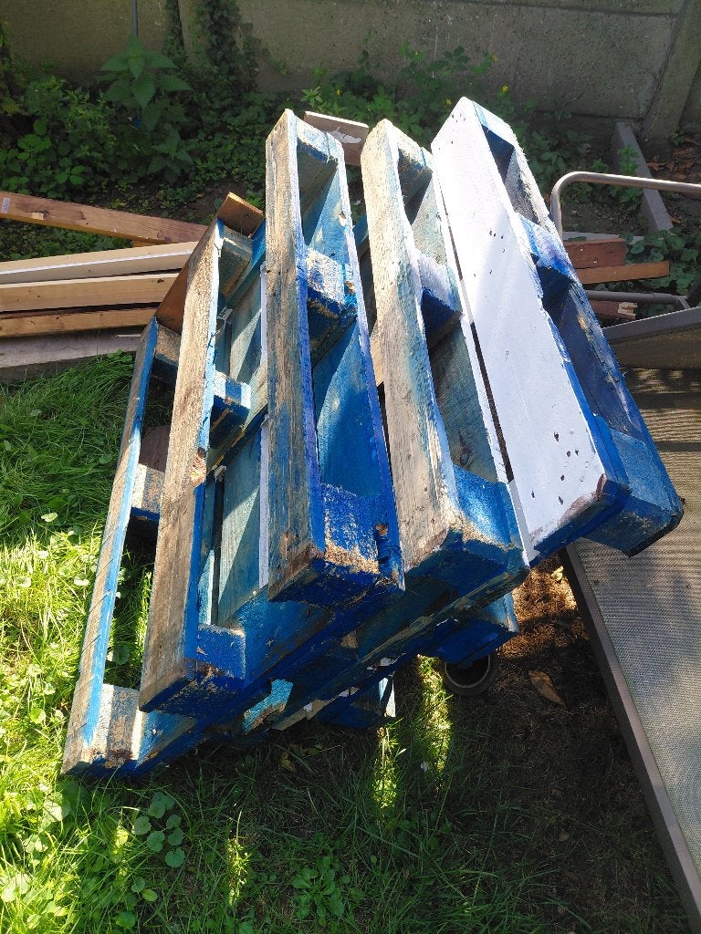 Paletten, Ophalen, Gebruikt