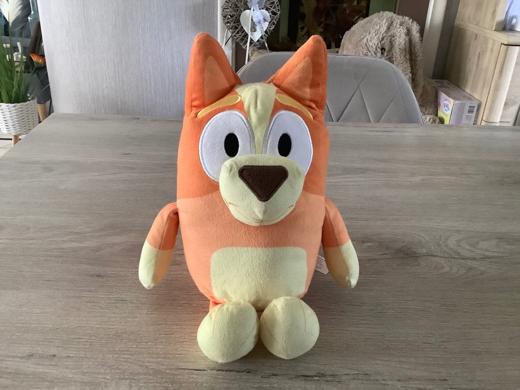 Bluey Mom character (30 cm), Kinderen en Baby's, Gebruikt, Overige merken, Overige karakters, Overige typen