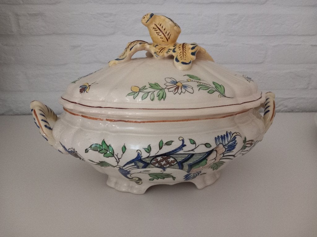 Boch cornucopia soepterrine D. 2202, Antiek en Kunst, Ophalen