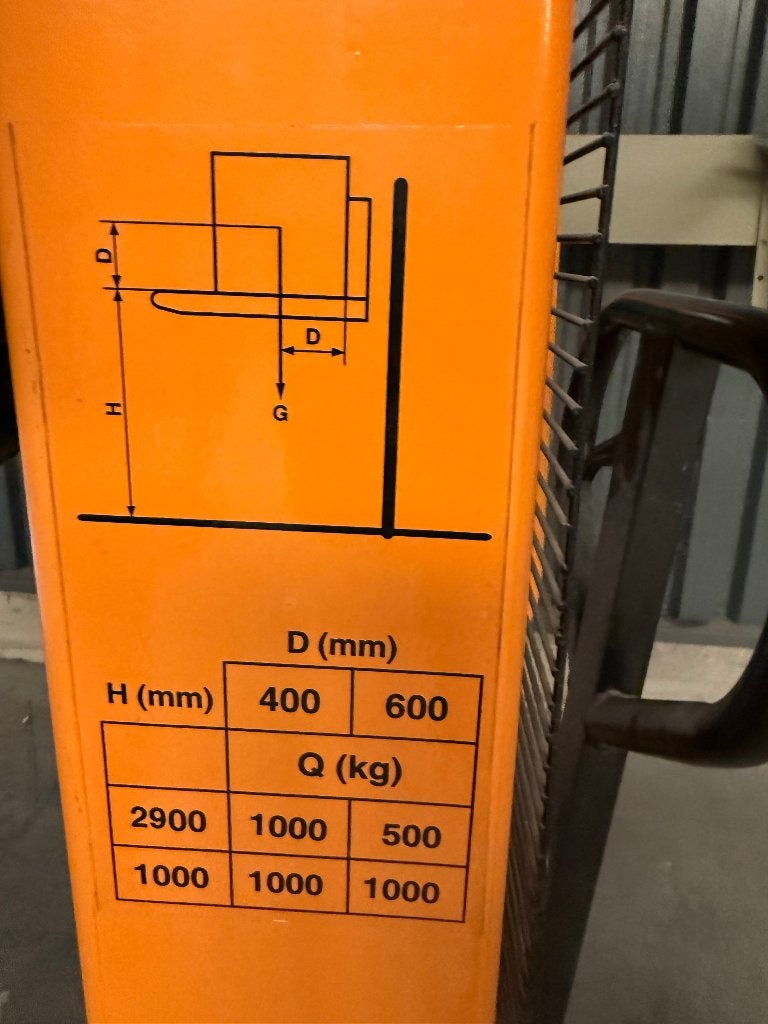 Manuele lift, Ophalen, Diversen, Tot 1000 kg, Handmatig