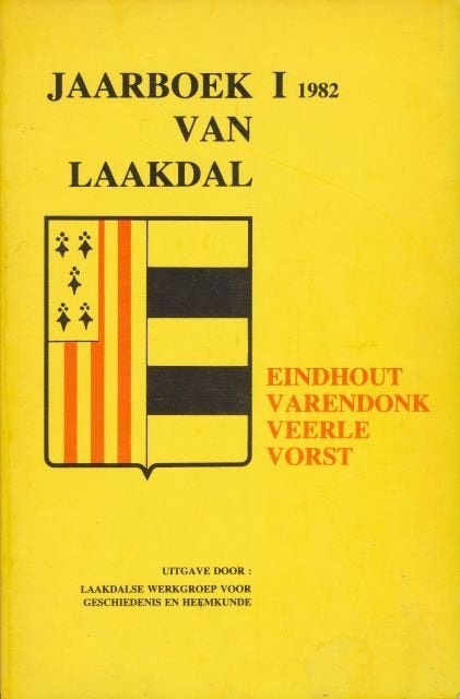 (g191) Laakdal, Jaarboek, 4 boeken, Ophalen of Verzenden, Gelezen