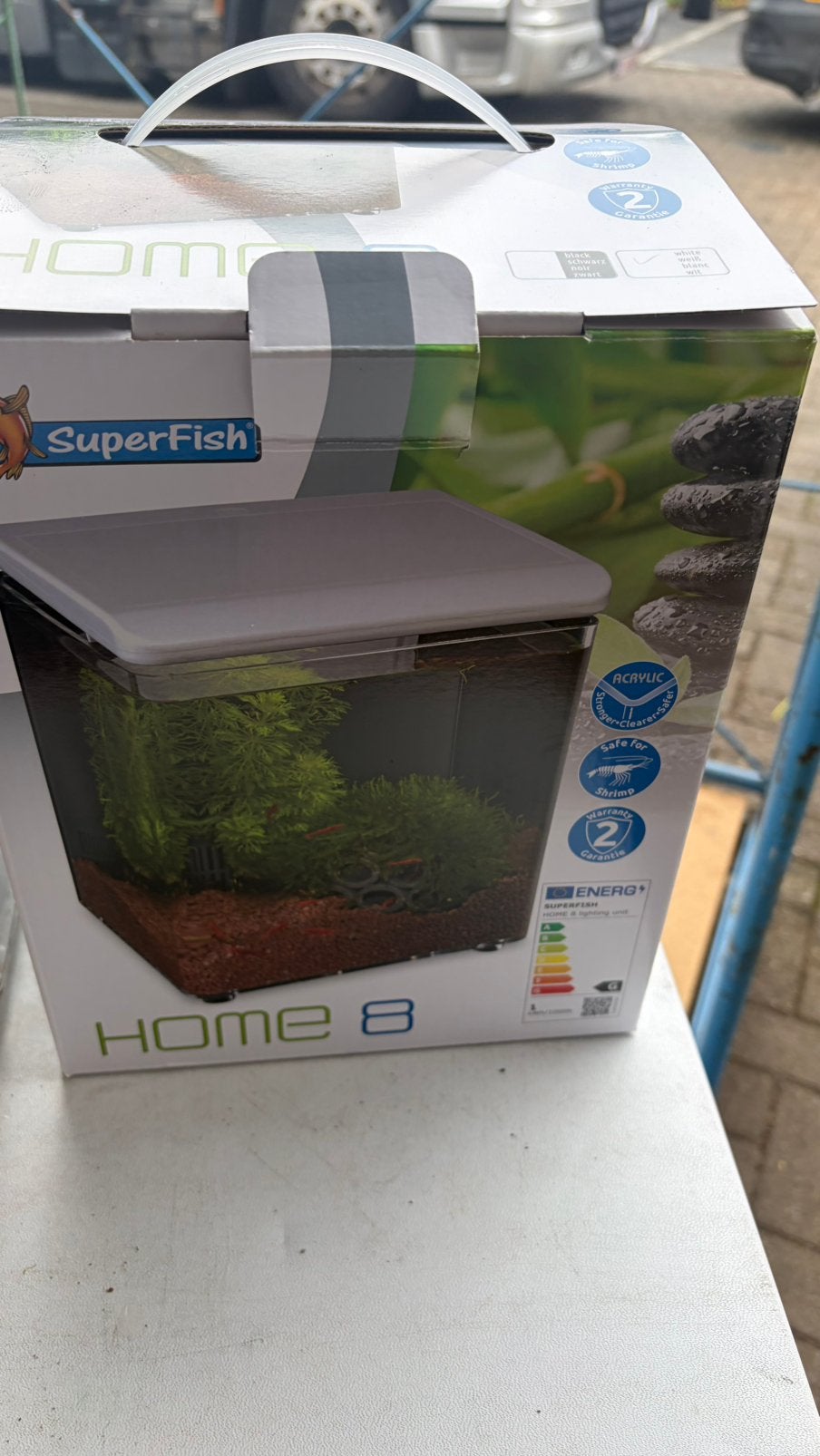 aquarium Superfish 8 home, Ophalen, Zo goed als nieuw, Filter, Sera