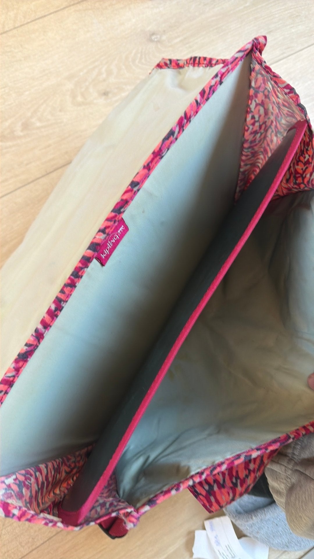 Sac a dos kipling, Enlèvement, Utilisé