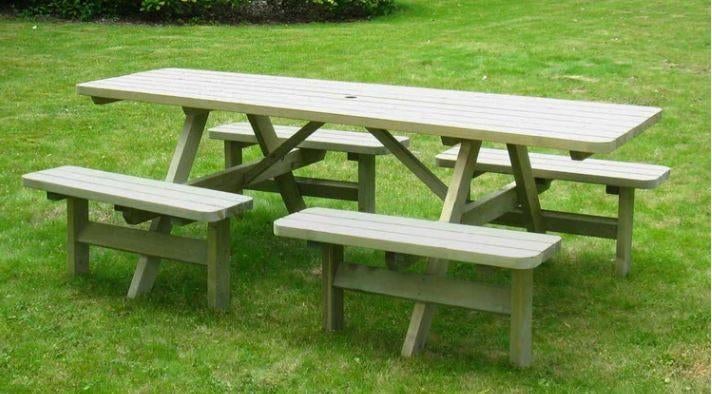 picknickbank nr 1, Ophalen, Nieuw, Rechthoekig, Hout