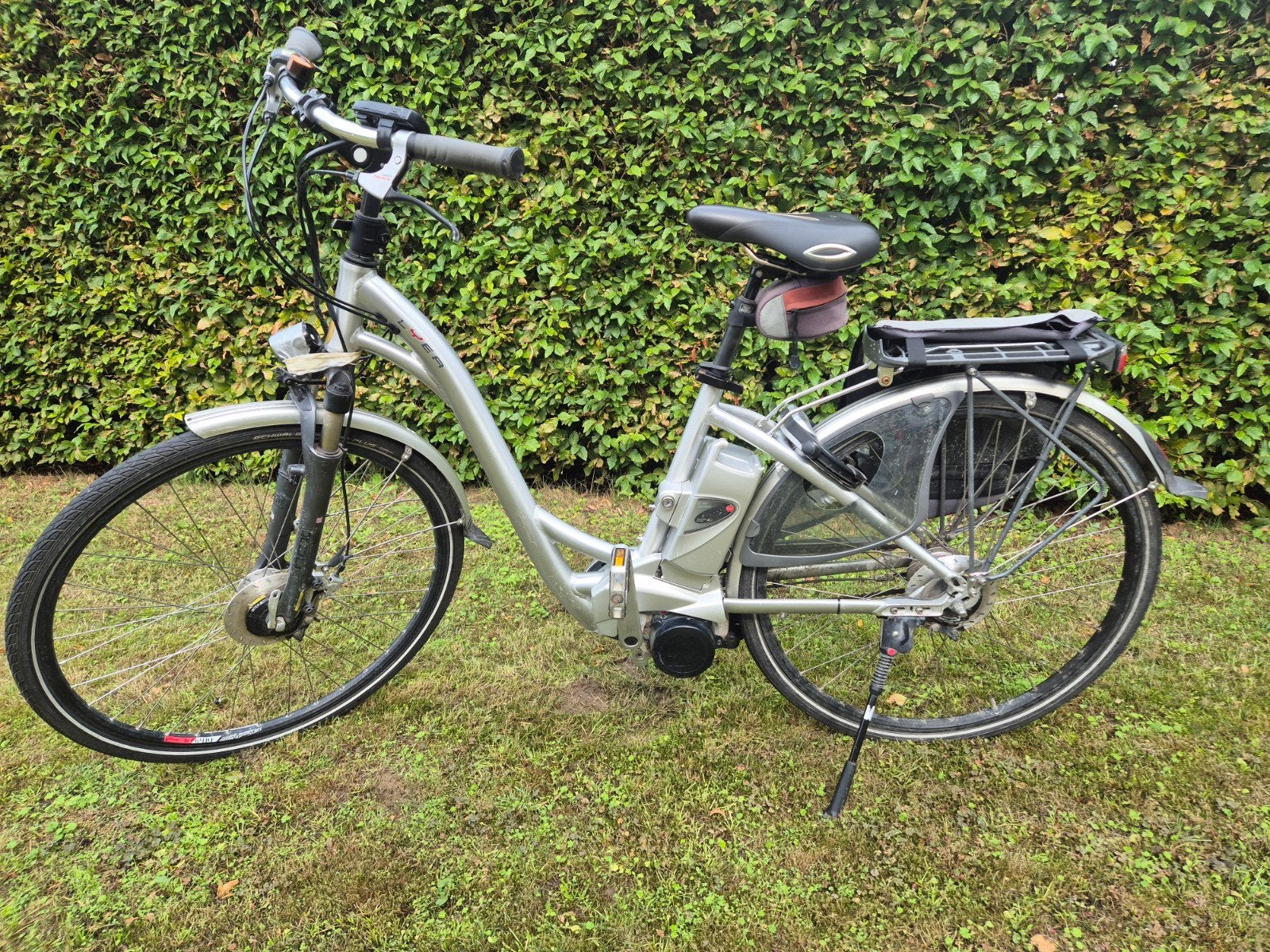 damesfiets Flyer, 47 tot 51 cm, Ophalen, Gebruikt, 30 tot 50 km per accu