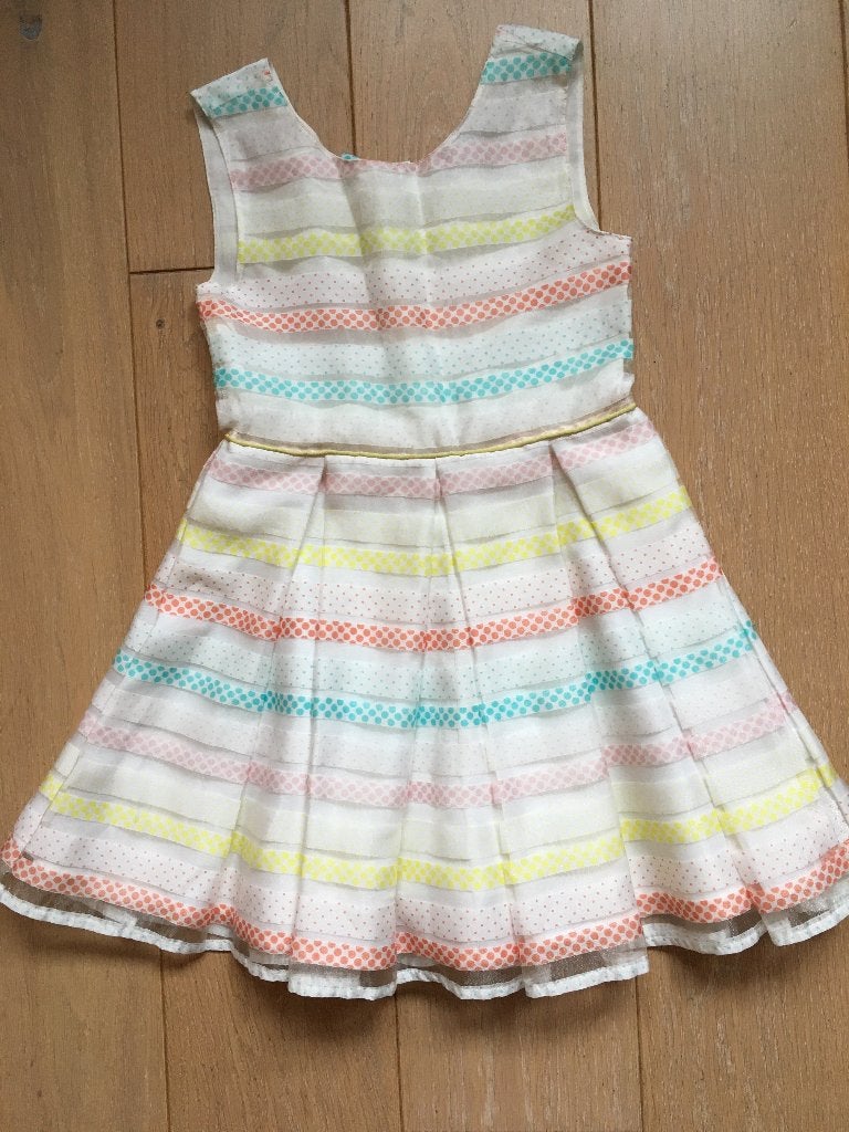 Kleedje Bel&bo gestreept maat 116, Enfants & Bébés, Robe ou Jupe, Enlèvement ou Envoi, Comme neuf, Bel & Bo