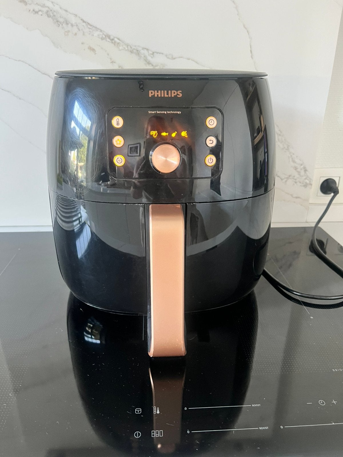 Friteuse à air XXL haut de gamme Philips, Enlèvement, Comme neuf, Friteuse à air XXL
