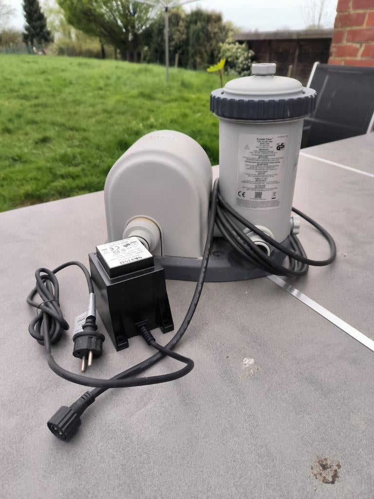 Intex patroon filterpomp. 20000 liter., Tuin en Terras, Ophalen, Gebruikt, Filter