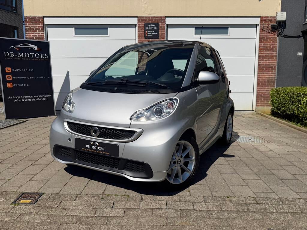 Smart Fortwo Cabrio 1.0i 10/2013 58.000km (71pk), Automaat, Euro 5, Cabriolet, Bedrijf