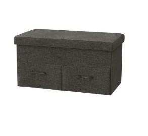 Banc de rangement pliable avec 2 compartiments, Maison & Meubles, Enlèvement ou Envoi, Neuf