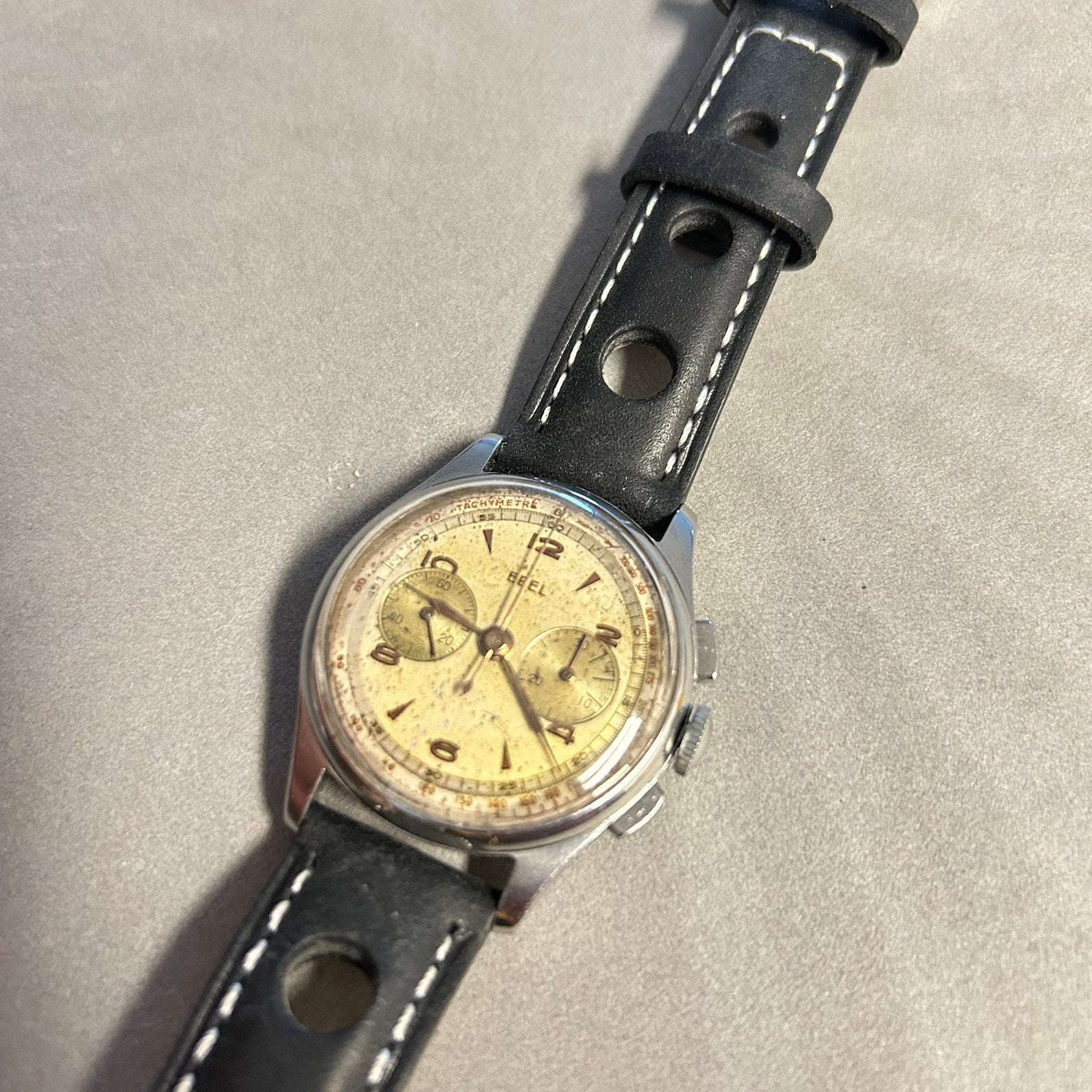 Chrono ebel vintage, Enlèvement ou Envoi, Acier