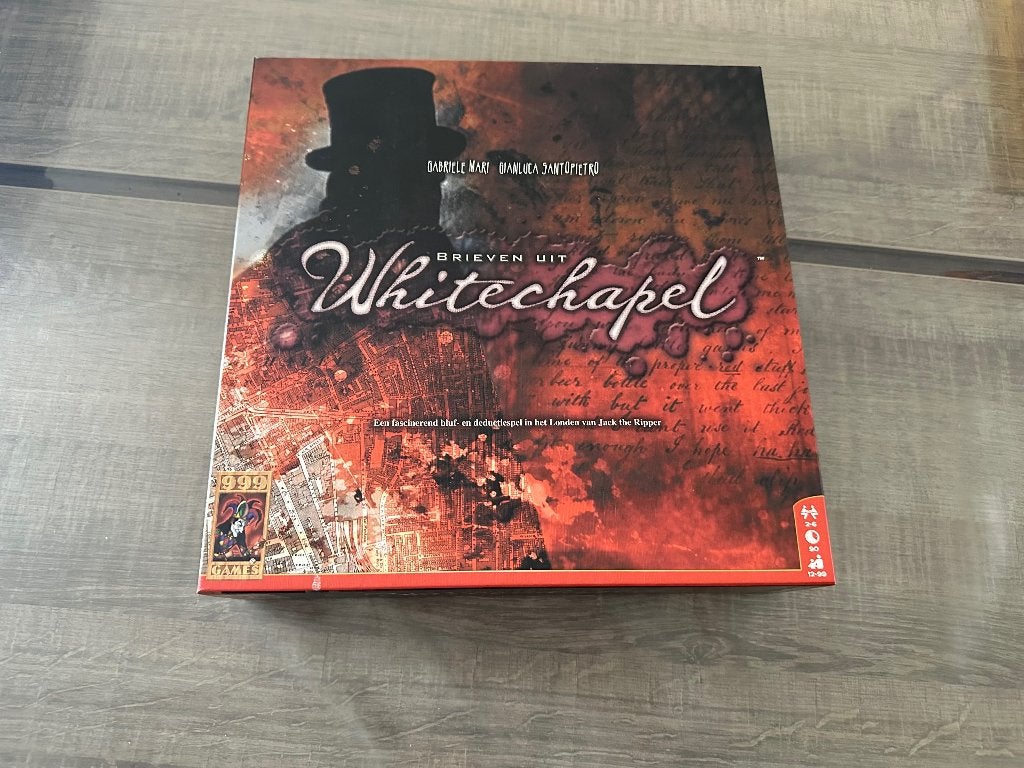 Spel brieven uit Whitechapel, Hobby en Vrije tijd, Gezelschapsspellen | Bordspellen, Ophalen, Nieuw, 999 games
