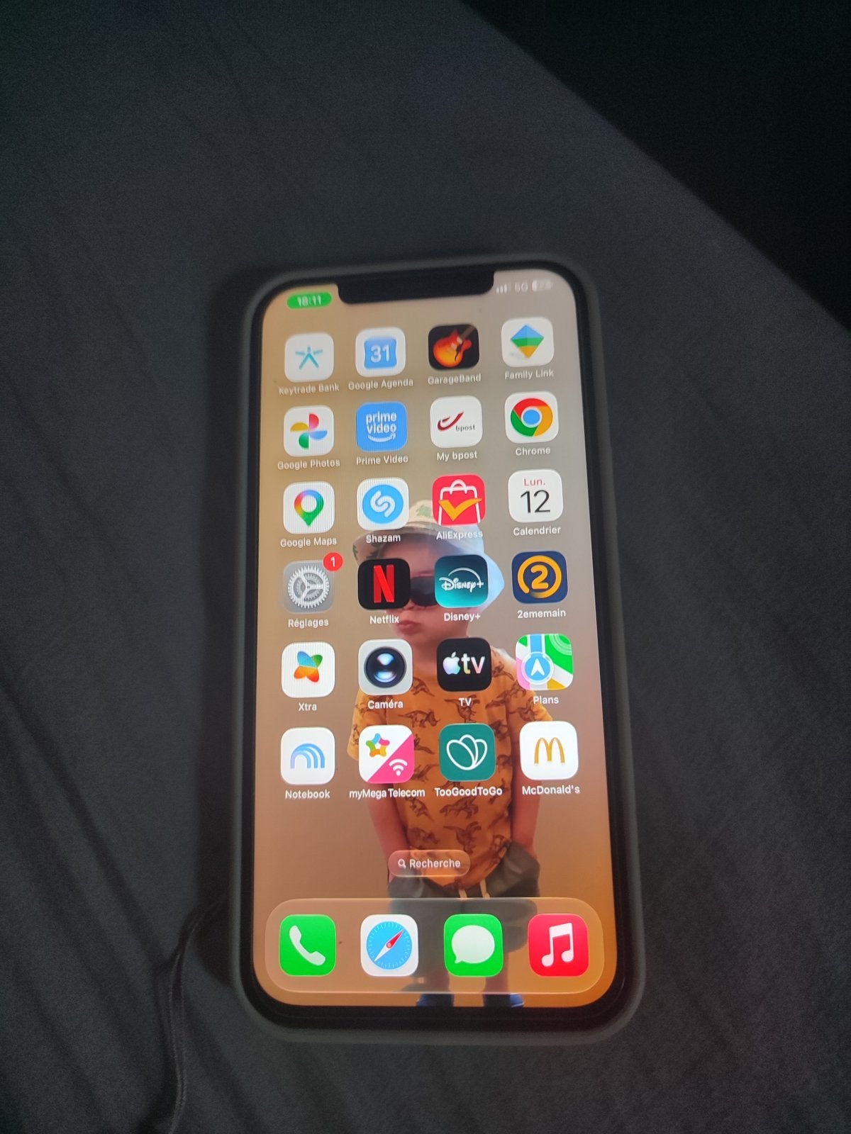 Vend ou échange iphne 12 pro max, Télécoms, Enlèvement, Comme neuf, IPhone 12