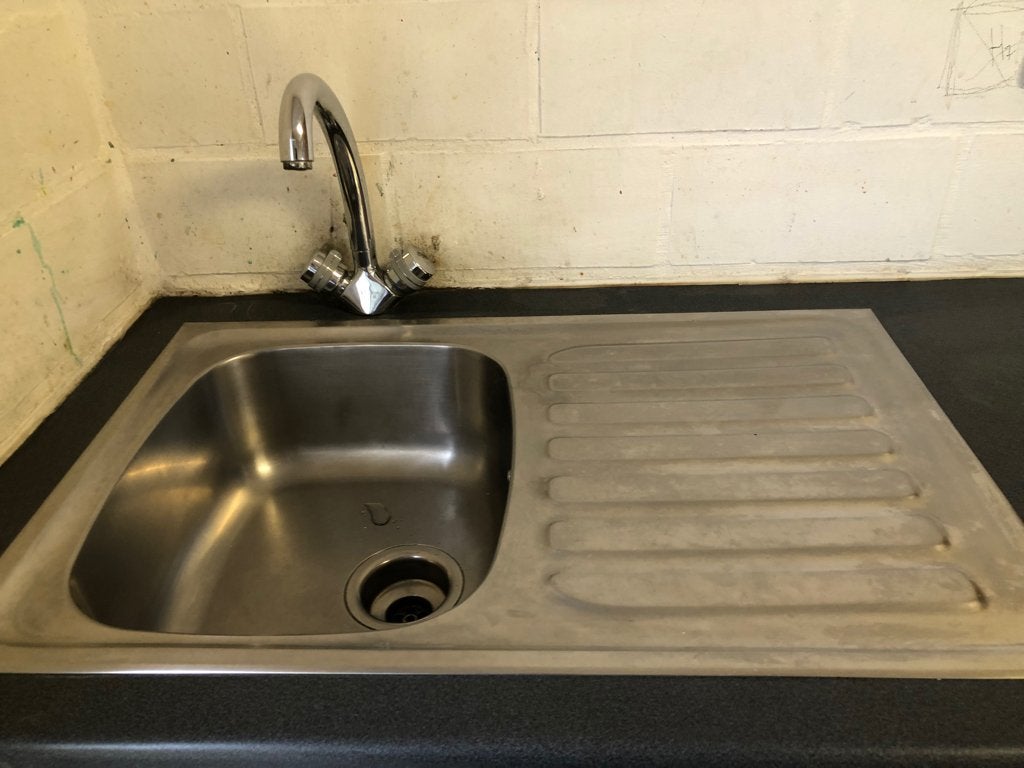 Spoelbak in roestvrij staal, Maison & Meubles, Enlèvement, Utilisé