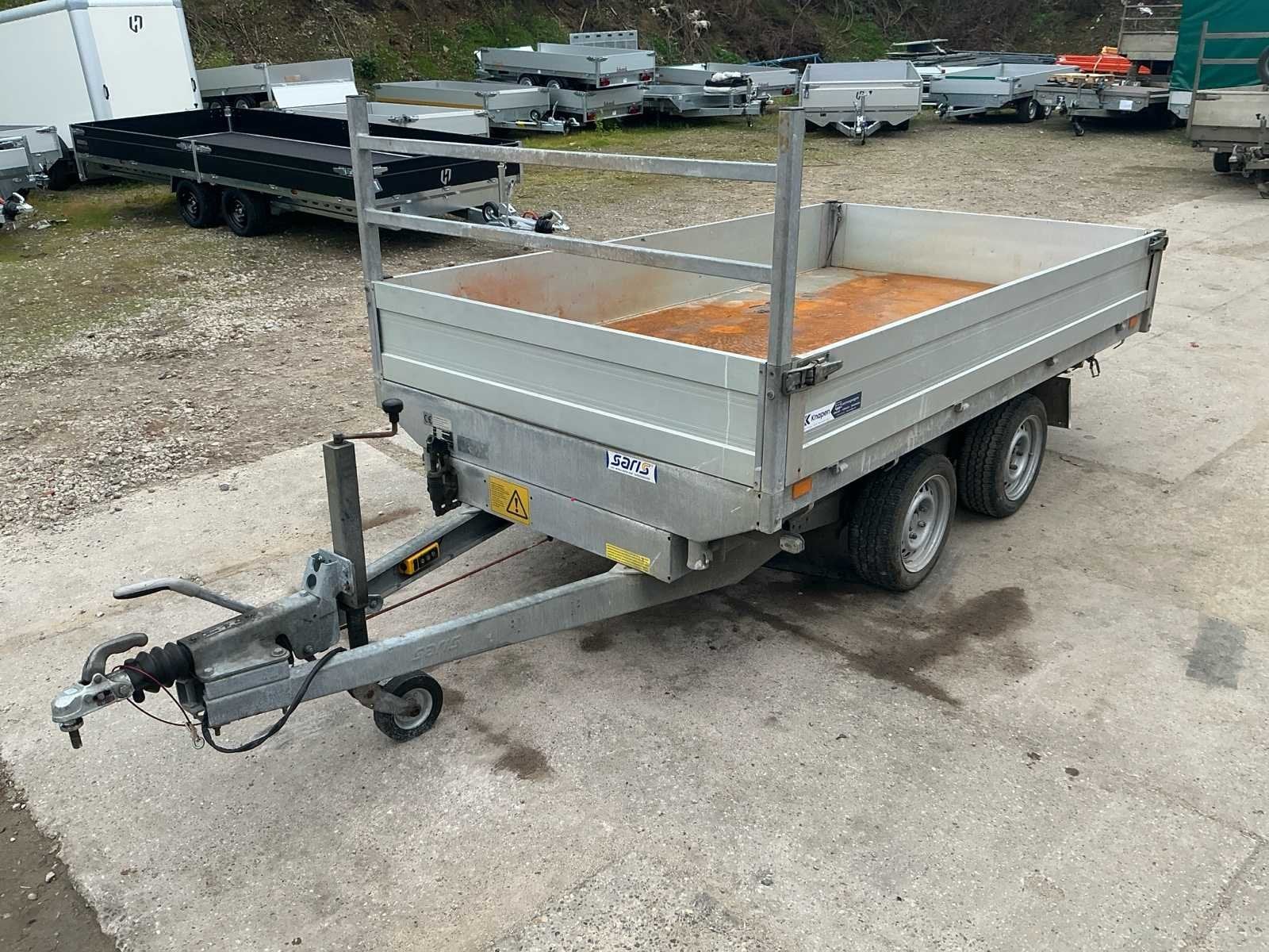 2009 Saris PK301 2000kg Aanhangwagen - Kipper, Gebruikt