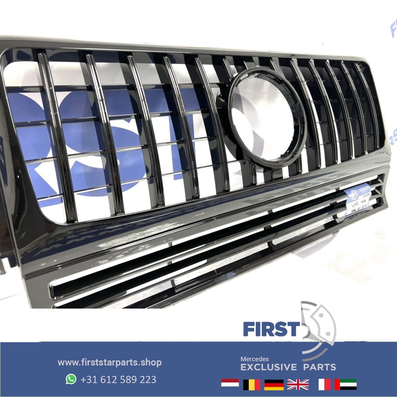 W463 G63 AMG GRIL Mercedes G KLASSE 2018-2020 panamericana G, Gebruikt, -, Ophalen of Verzenden, -