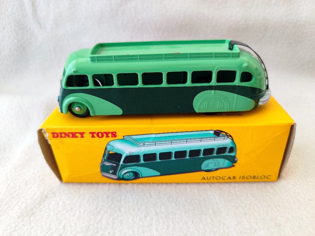 Dinky Atlas _ AutoCar Isobloc _ ref. 29E (bi-tons vert), Enlèvement ou Envoi, Comme neuf, Bus ou Camion, Dinky Toys
