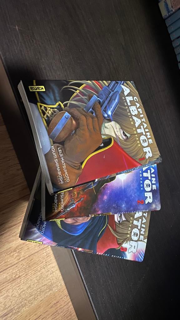 Lot manga Capitaine Albator tome 1a 3, Ophalen