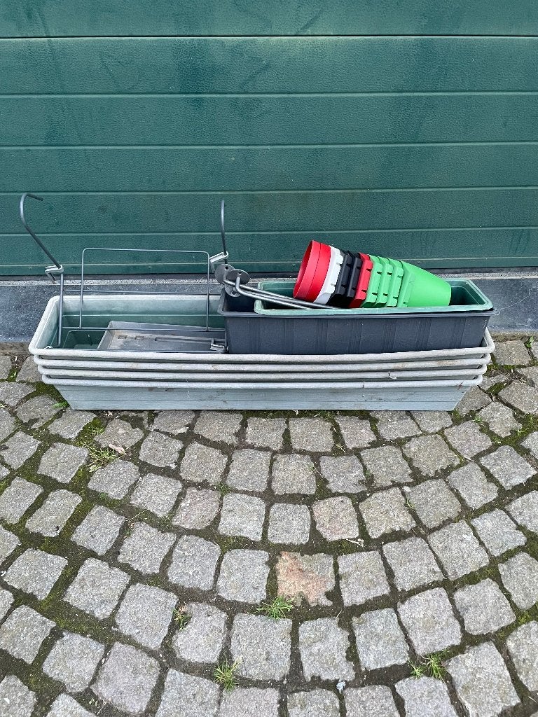 Bloembakken, Ophalen, Kunststof, Gebruikt, Minder dan 30 cm