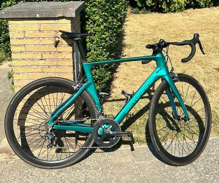 Full carbon racefiets met carbon velgen, Ophalen, Zo goed als nieuw