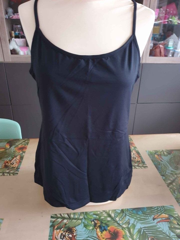 Mylene home & interieur microfiber zwart topje maat L NIEUW, Kleding | Dames, Ophalen of Verzenden, Nieuw, Maat 36 (S), Zwart