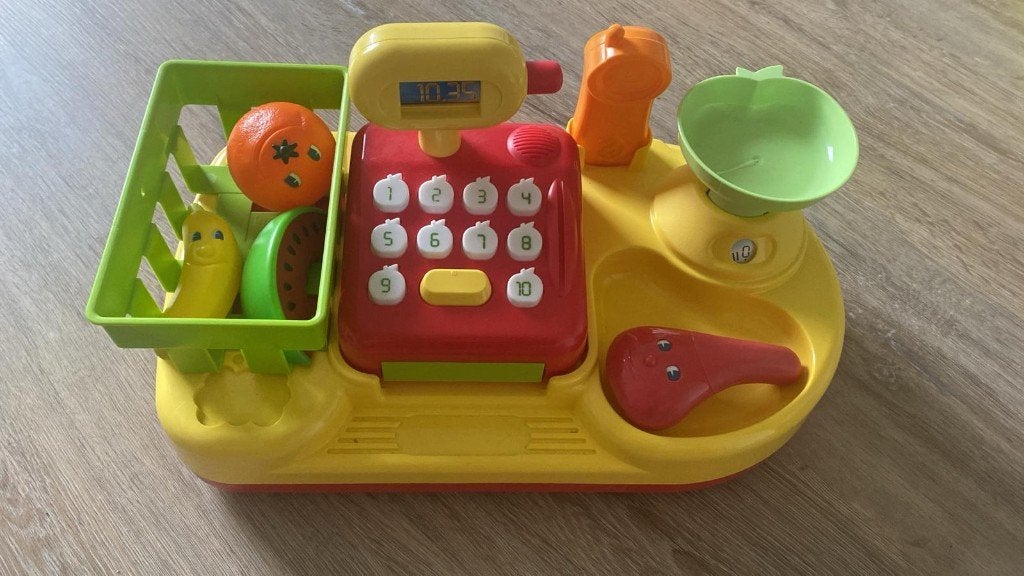 speelgoedkassa, Ophalen, Zo goed als nieuw, Speelkeuken-accessoire