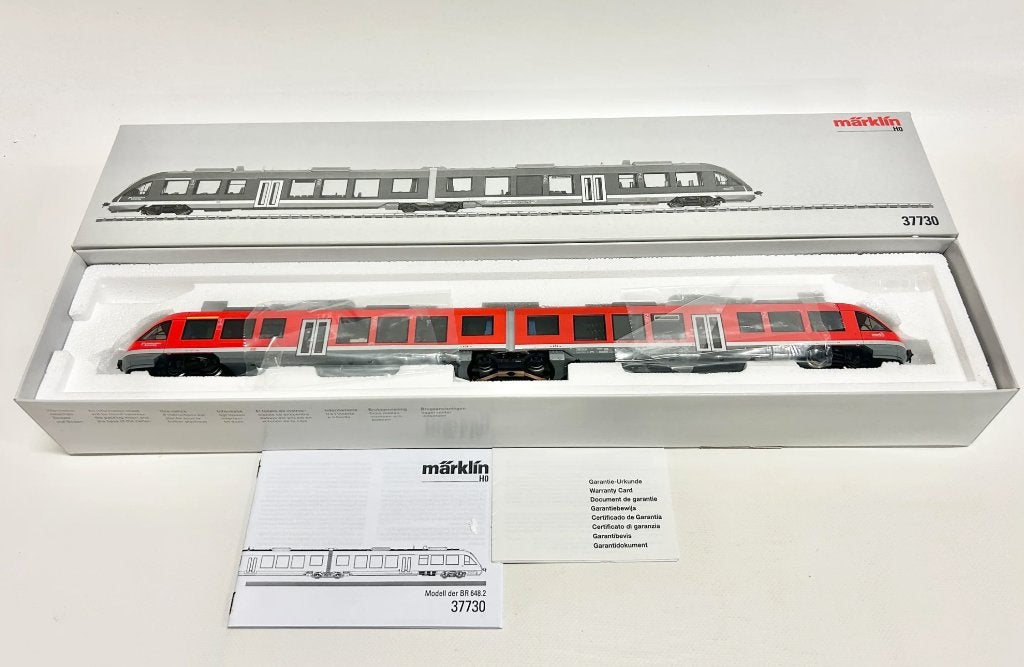 Voiture diesel Märklin 37730 Mfx Digital + Sound Br 648, Neuf, Enlèvement ou Envoi, Courant alternatif, Set de Trains