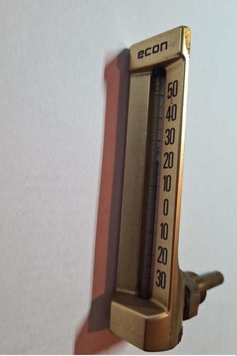 Glasthermometers Econ - Wika, -30 tot + 50 / 0 tot 120, Bricolage & Construction, Thermostats, Enlèvement ou Envoi, Comme neuf