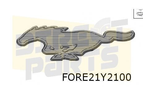 Embleem logo ''Mustang'' achterzijde Origineel  2599353, Autos : Pièces & Accessoires, Neuf, -, -, Ford